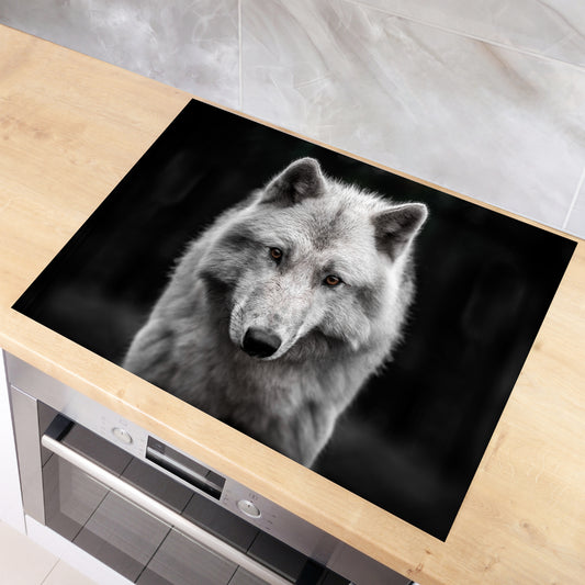 Inductie beschermer Wolf Portret