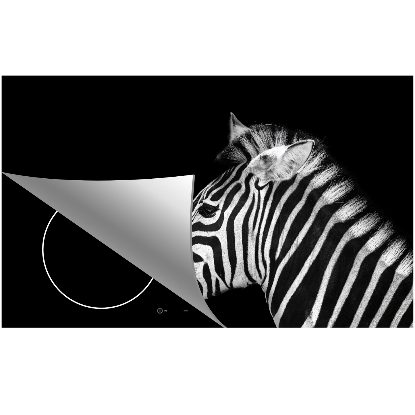 Inductie beschermer - Zebra