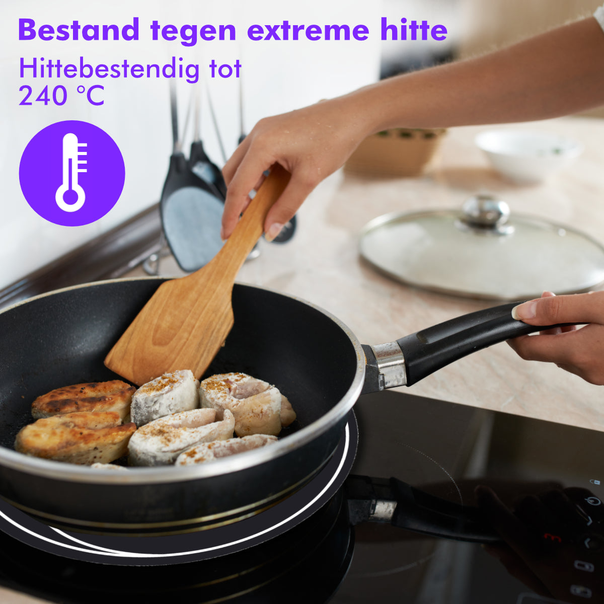 KitchenMundo Inductie beschermer 4x